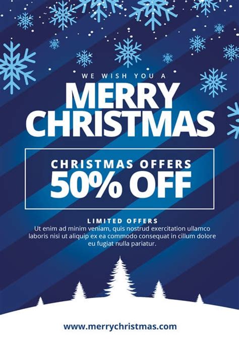 Holiday Sale Flyer Template