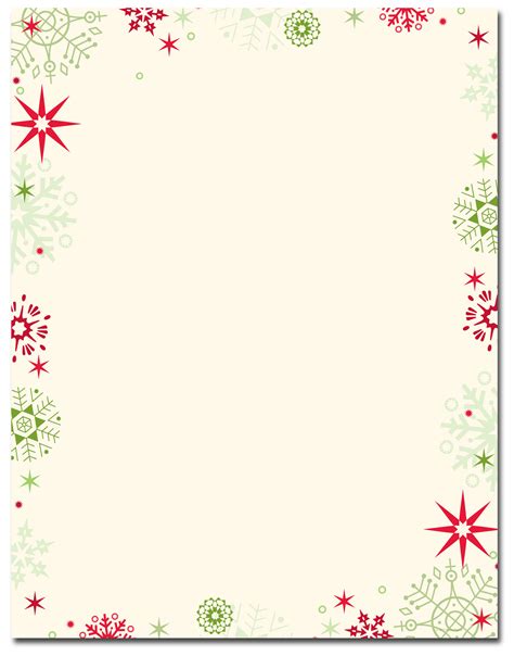 Holiday Stationery Template 10