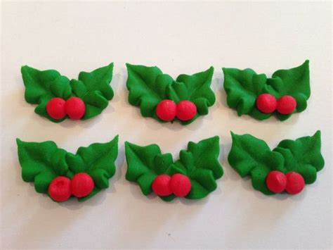 Holly Leaf Royal Icing