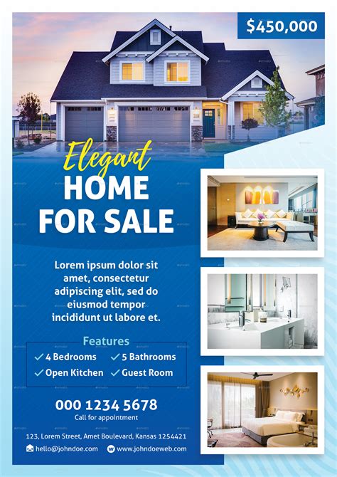 Home for Sale Brochure Template