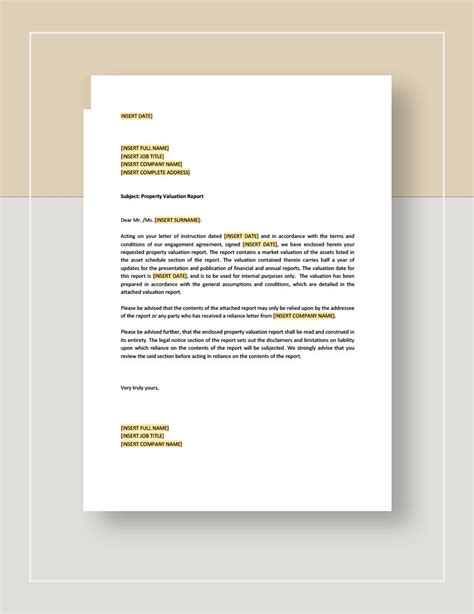 Home valuation email templates