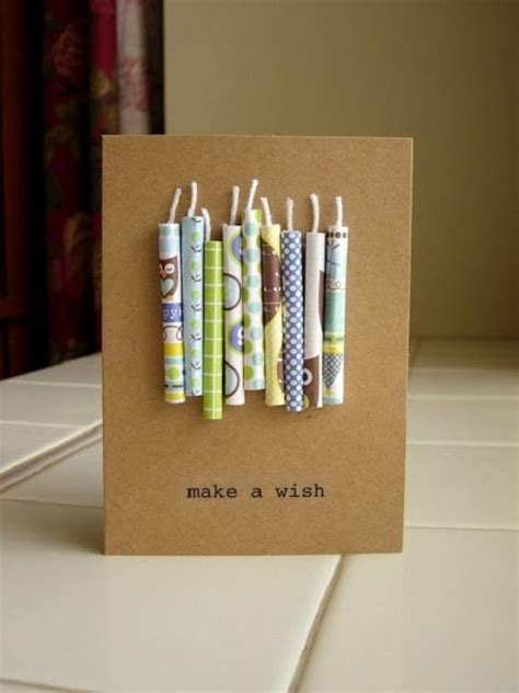 Homemade birthday card ideas