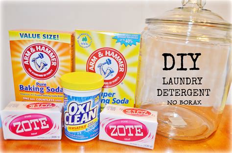 Homemade laundry detergent