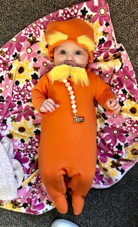 Homemade Lorax Costume for Babies