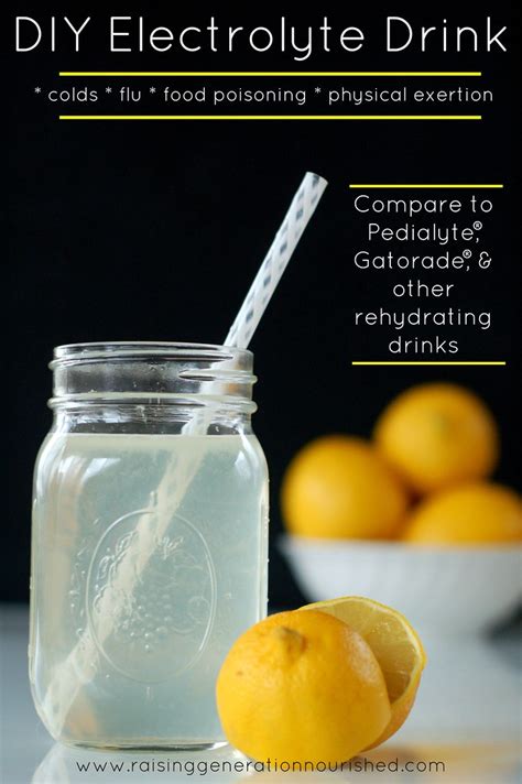 Homemade Rehydration Solution