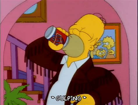 Homer Simpson Thirsty Meme