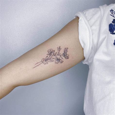 Honeysuckle tattoo ideas