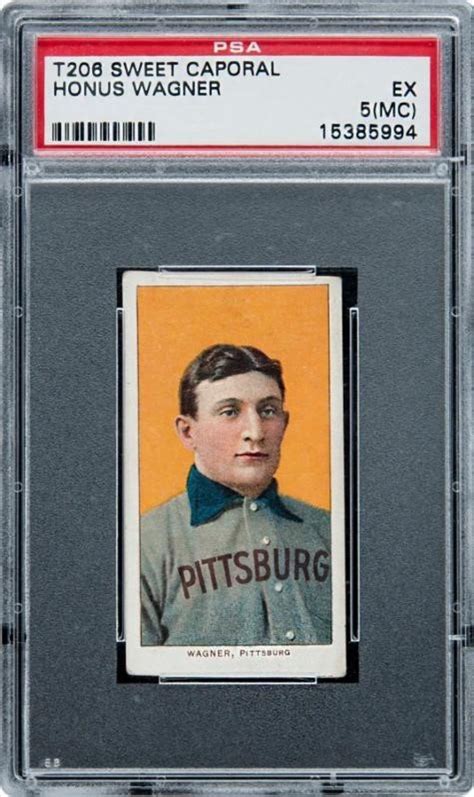 Honus Wagner card images