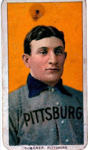 Honus Wagner card photo