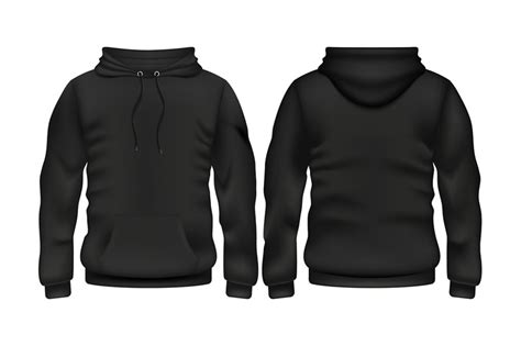 Hooded Shirt Template PNG Design