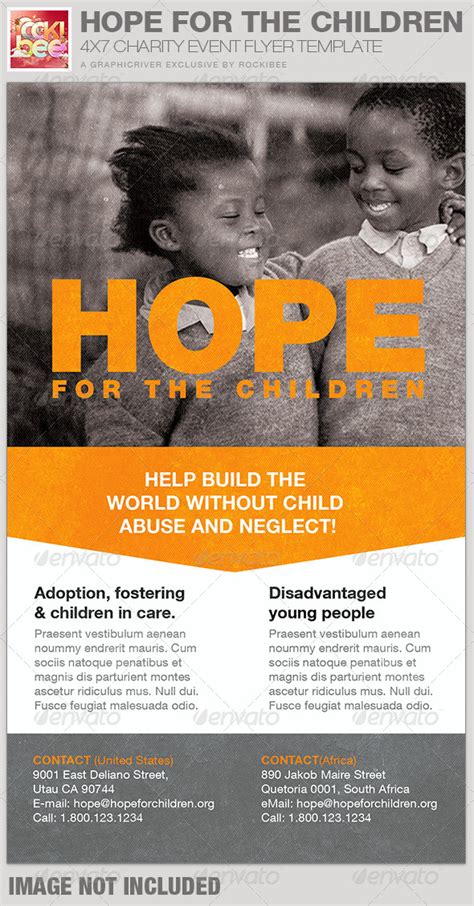 Hope and Support Flyer Template