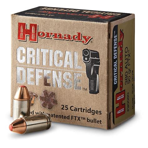 Hornady Critical Defense FTX