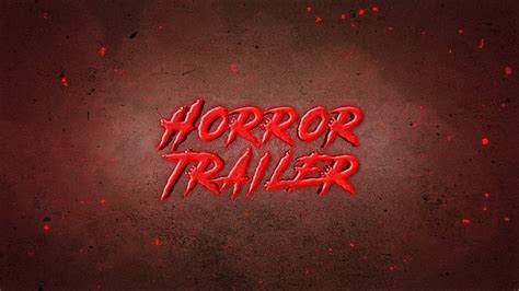 Horror Movie Trailer Template Image 4