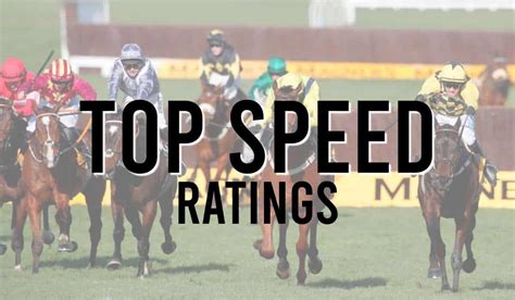 Horse Racing Speed Rating