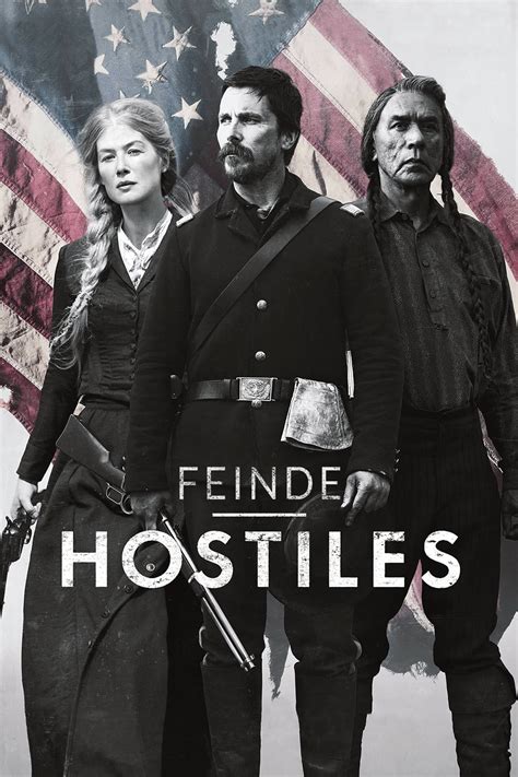 Rosamund Pike and Wes Studi in Hostiles