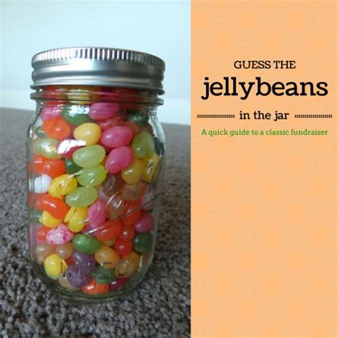 Hosting Jelly Bean Jar Guessing Game