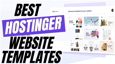 Hostinger Website Builder Templates