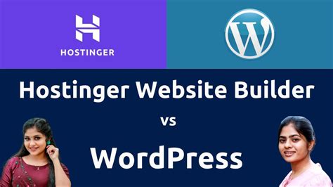 Hostinger Website Builder vs WordPress