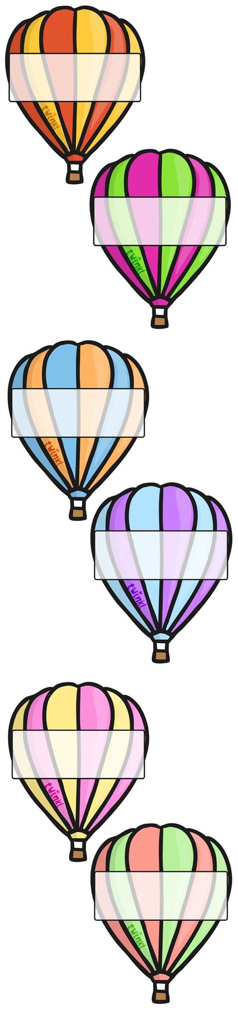 Hot Air Balloon Educational Materials