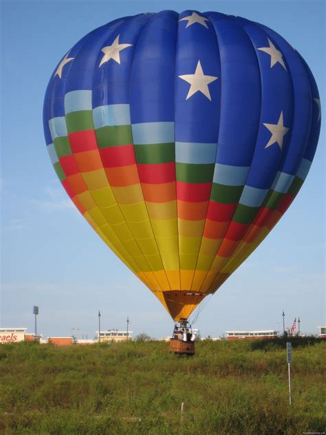 Hot air balloon ride