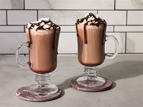 Mug of Hot Chocolate with Marshmallows and Whipped Cream