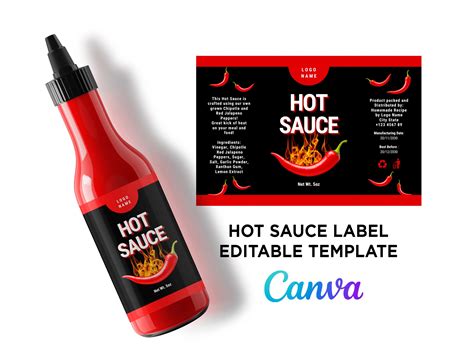 Hot sauce label customization