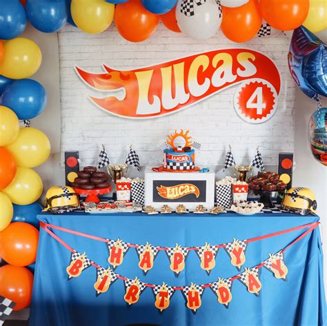 Hot Wheels Birthday Party Ideas