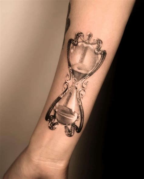 Hourglass tattoos as art