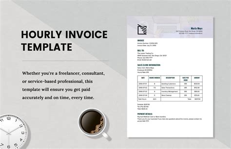 Hourly Invoice Word Template