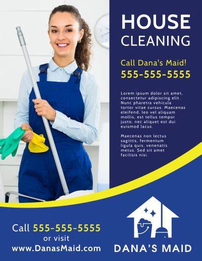 House Cleaning Flyer Template 3