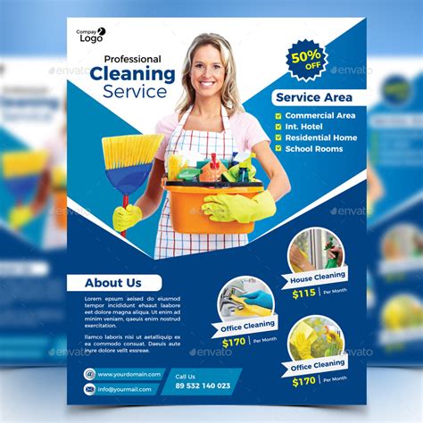 House Cleaning Flyer Template 10