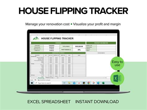 House Flipping Template Excel