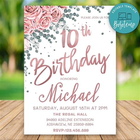 House party invitation template 10