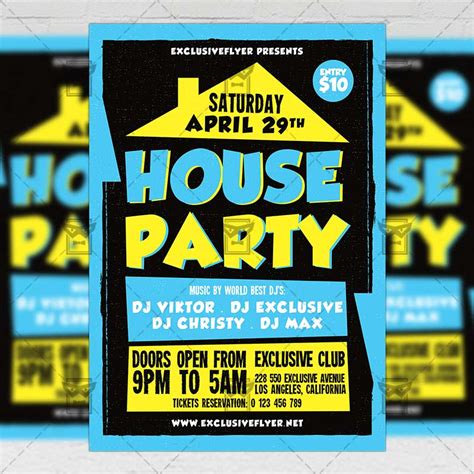 House Party Template Download