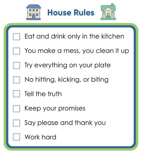 House Rules Template