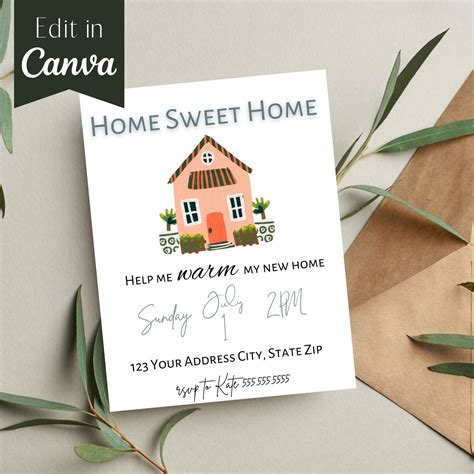 Housewarming Card Templates