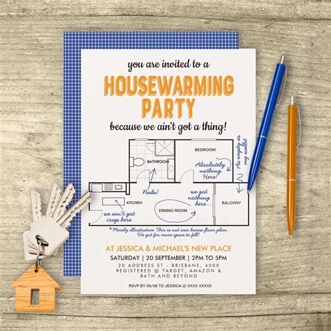 Housewarming Party Invitation Wording