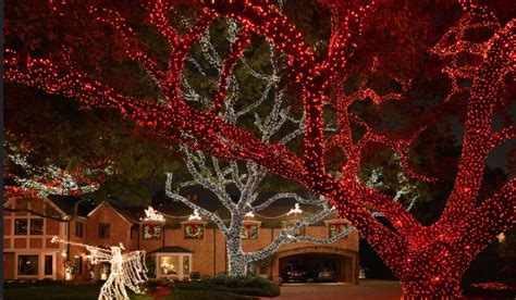 Houston Christmas Lights Display River Oaks