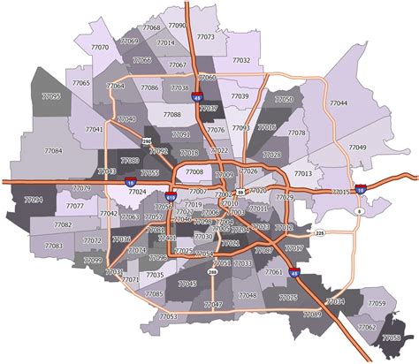 Houston Zip Code Guides