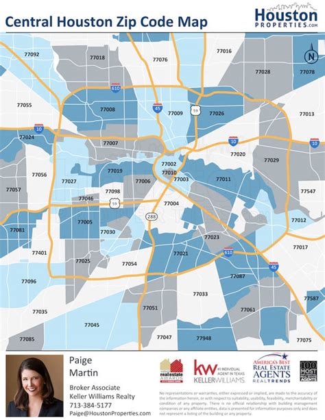 Houston Zip Code Map 77005