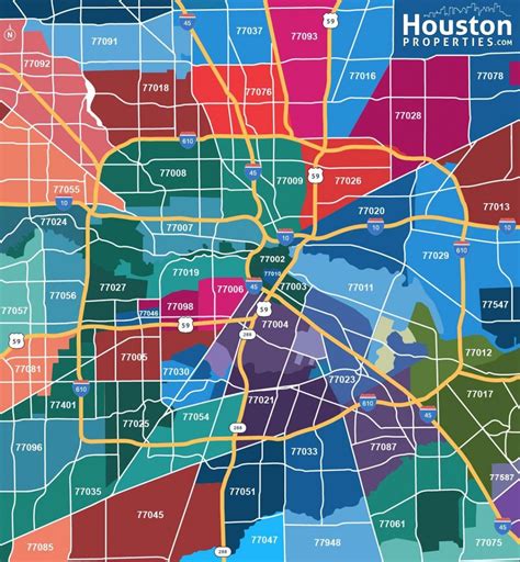 Houston Zip Code Map 77006