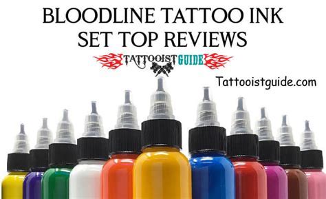 How Bloodline Tattoo Inks Work