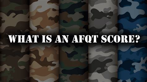 AFQT in Military Recruitment