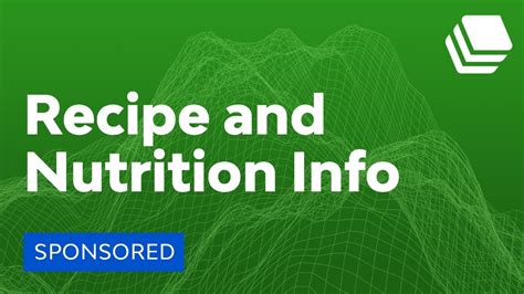 How nutrition APIs work