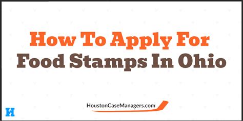 How to Apply for Ohio Extra Food Stamps