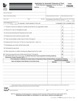 How to File Nebraska Tax Return