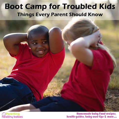 How to Find the Right Boot Camp for Your Child