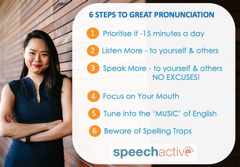 How to Improve Pronunciation