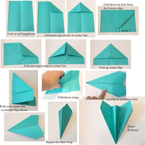 Easy Steps to Make Paper Airplanes