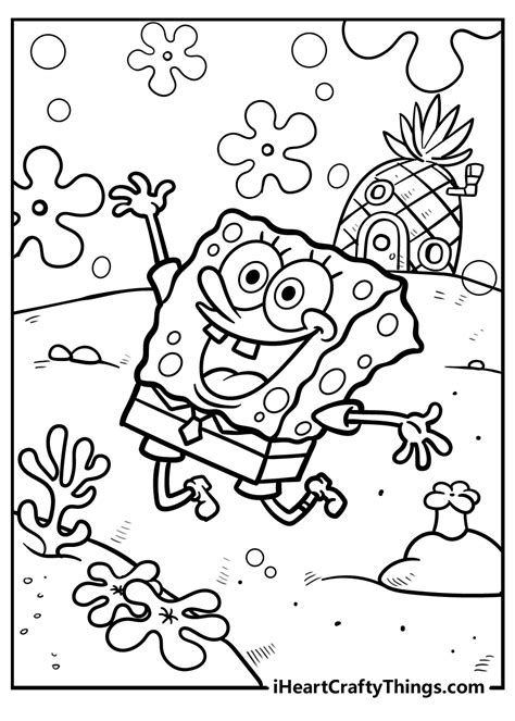 How to make SpongeBob coloring pages more engaging